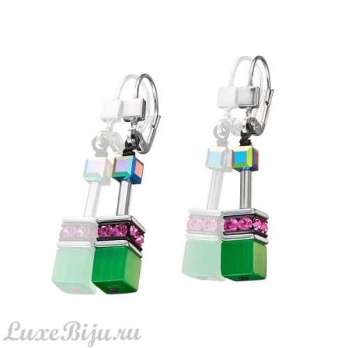 Серьги Coeur de Lion Multicolour Pastel 2838/20-1537