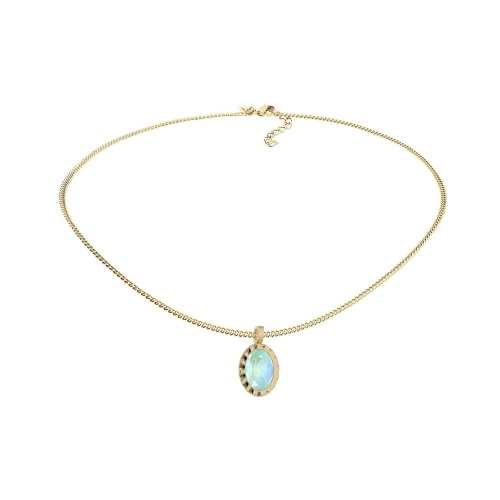 Колье Qudo TIVOLA UNICA big (G/P) Silky sage delite 3cm, 420690 фото 3