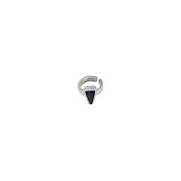 Кольцо Tra-la-ra, Vertice, разъемное, с кристаллом, TLR25-250P301 синий