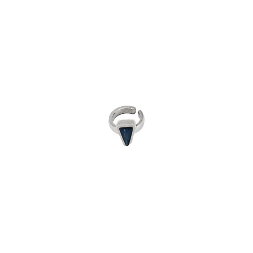 Кольцо Tra-la-ra, Vertice, разъемное, с кристаллом, TLR25-250P301 синий