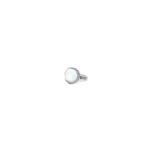Кольцо ORI TAO, Ozaka, разъемное, с перламутром, OT24.1-19-40353 белый фото 2