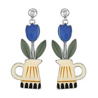 Серьги TARATATA, Pop, с цветной смолой, TT-T23-07936-10M синий