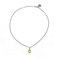 Колье Tra-la-ra, Fluor, с подвеской из смолы, TLR23-235P205 желтый
