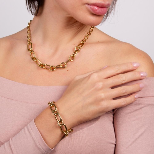 Браслет Moon Paris, Ikita, металл, MIK-22.10-049 золотистый фото 3