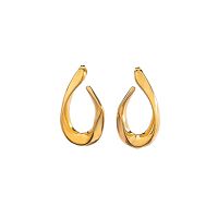 Серьги Dansk Copenhagen, Courage Waterproof, с лаконичным дизайном, DNSK25.2-3W2501011 золотистый