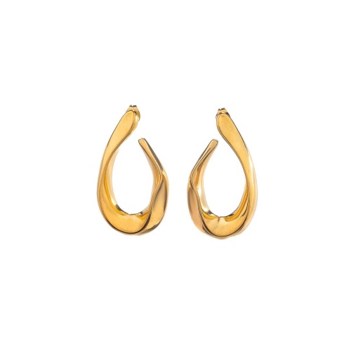 Серьги Dansk Copenhagen, Courage Waterproof, с лаконичным дизайном, DNSK25.2-3W2501011 золотистый