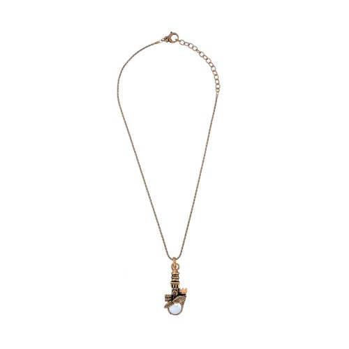 Колье Alcozer&J, с жемчугом, AL2512-C68EM25 белый фото 2