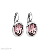 Серьги Qudo Tivola Light rose 303006 R/S