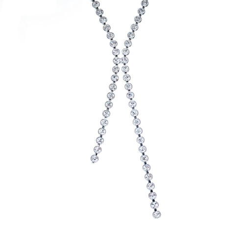 Колье Moon Paris, Bohemia, с кристаллами, MB-26.01-032 хрустальный