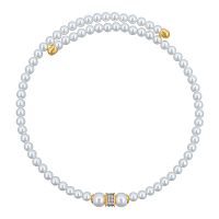 Колье Fiore Luna Cube Crystal, B2409PE-N01.2 BW/G