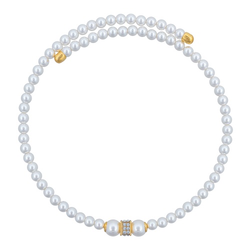 Колье Fiore Luna Cube Crystal, B2409PE-N01.2 BW/G