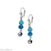 Серьги Coeur de Lion Turquoise 4895/20-0600