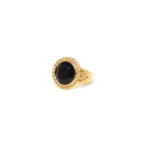 Кольцо Nature Bijoux, Darwin, со вставкой из рога, NB23.2-19-24987 черный фото 2