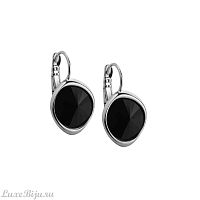 Серьги Fiore Luna Jet A1902.4 BW/S