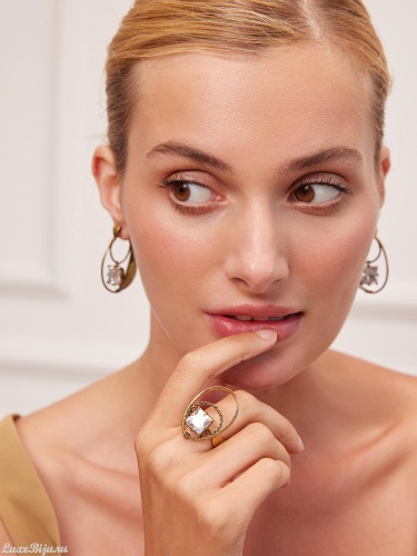 Кольцо Fiore di Firenze AN5029 CRYSTAL фото 10