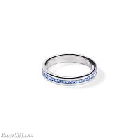 Кольцо Coeur de Lion Hellblau-Silver 0129/40-0741 52