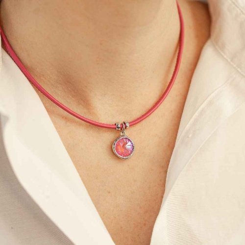 Колье Fiore Luna Lotus Pink Delite B1902.7 R/S фото 2