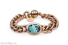 Браслет Qudo Tivola Light turquoise 137074 BL/RG