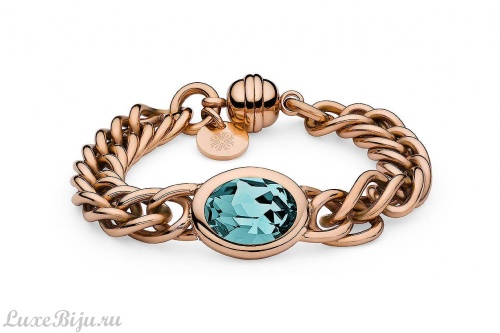 Браслет Qudo Tivola Light turquoise 137074 BL/RG