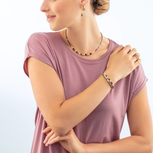 Браслет Coeur de Lion Black-Gold, 0136/32-1316 19 фото 7