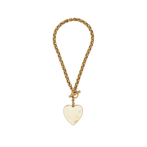 Колье Tucco, Ciao amore, с сердцем, TC-TMC66 золотистый