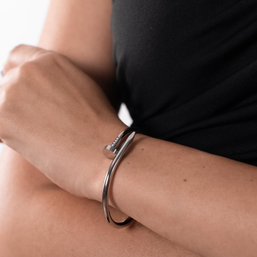 Браслет Moon Paris, в виде гвоздя, Mo-Y25.06-027.13 серебристый фото 7