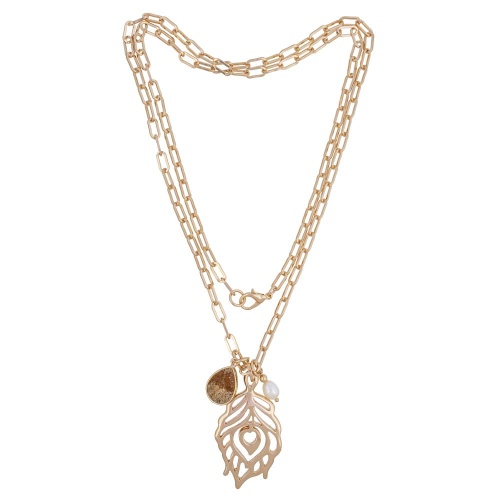 Колье Fiore Luna Perle, LN5114 BW/RG