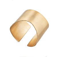 Браслет Katerina Vassou, Zahara, кафф, в стиле авангард, KV23-307549G золотистый