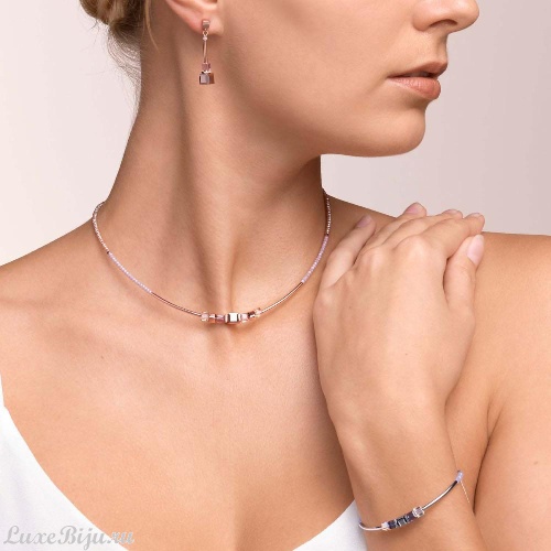 Браслет Coeur de Lion Rose Gold Lilac 5042/30-0829 фото 2