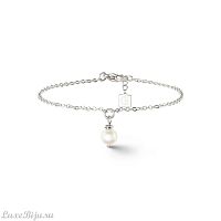 Браслет Coeur de Lion White-Silver, 1113/30-1417
