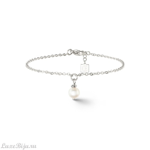 Браслет Coeur de Lion White-Silver, 1113/30-1417