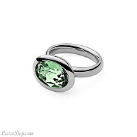 Кольцо Qudo Tivola Chrysolite 16.5 мм 631291/16.5 G/S