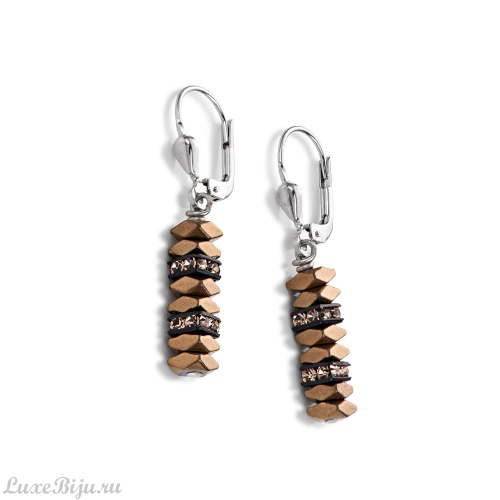 Серьги Coeur de Lion Copper 4777/20-1126