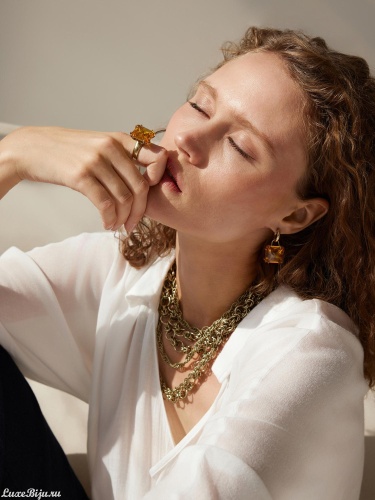 Серьги Fiore di Firenze OR0410 AMBRA фото 3