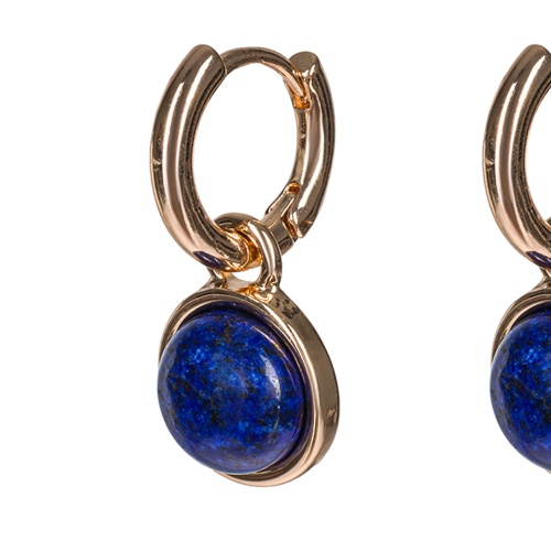 Серьги Fiore Luna NATURAL LAPIS, LE1111 BL/G фото 3