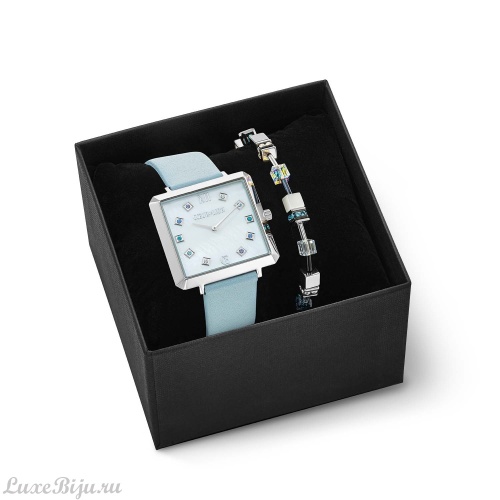 Комплект Coeur de Lion Light Blue-Mother of pearl 7630/53-0753