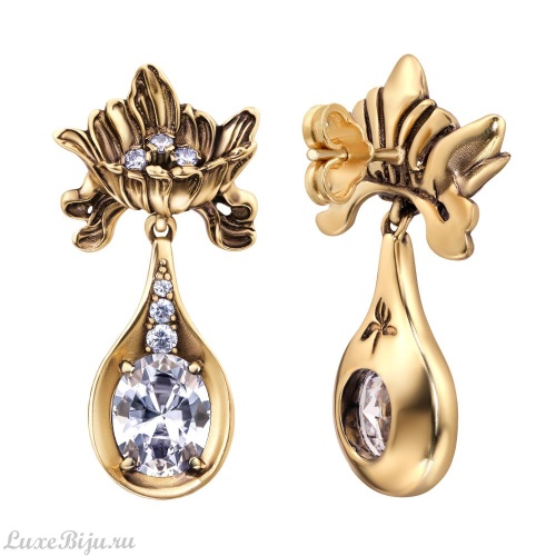 Серьги Fiore di Firenze OR4458 CRYSTAL фото 3