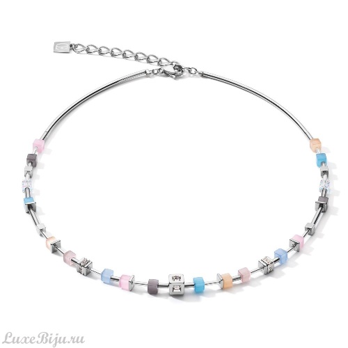 Колье Coeur de Lion Fine Pastel Blue-Rose 5028/10-0719 фото 2