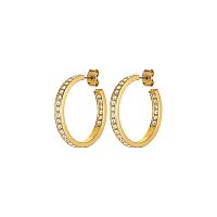 Серьги Dyrberg Kern JUSTINA SG CRYSTAL, 420136 BW/G