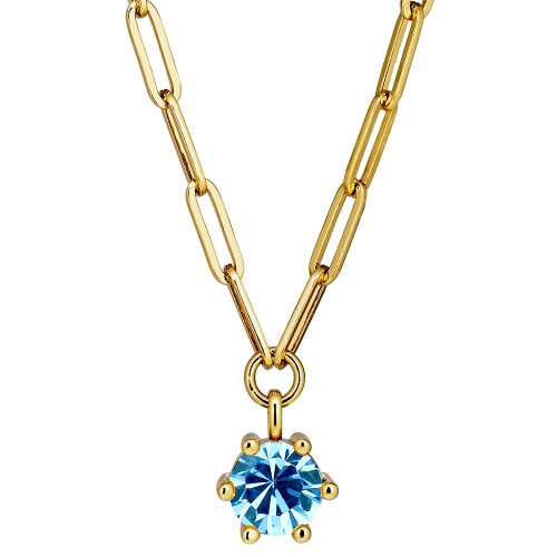 Колье Dyrberg Kern  TESSA SG AQUA, 480130 фото 4