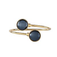 Браслет Possebon pearl black agate C1366.4 BW/G