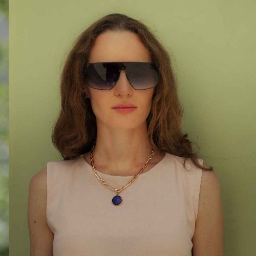 Колье Fiore Luna NATURAL LAPIS, LN5151 BL/G фото 2