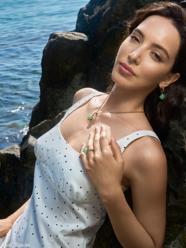 Кольцо Fiore di Firenze AN0588 CRISOPRASIO фото 4