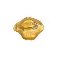 Брошь Moon Paris, губы с пирсингом, Mo-Y25.06-026.13 золотистый