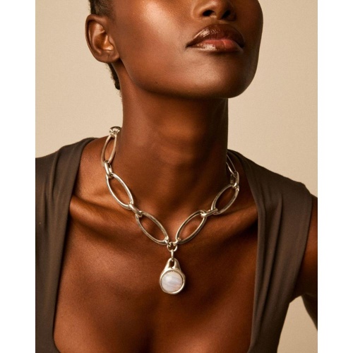 Колье VIDDA, Hera, с халцедоном, VD25.2-02165202 голубой фото 3