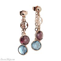 Серьги Boccadamo XOR411RS BL/V/RG