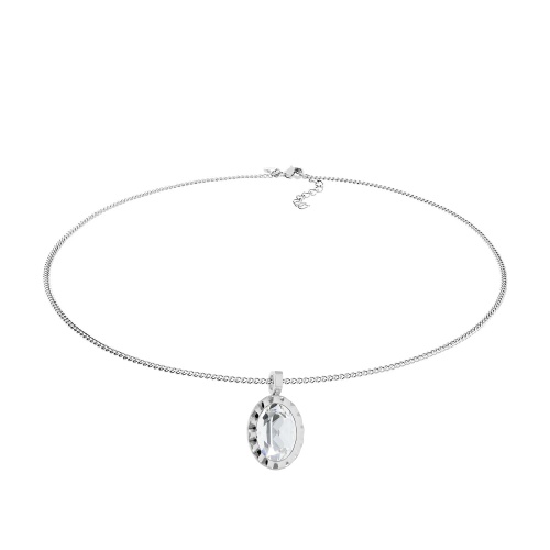 Колье Qudo TIVOLA UNICA big (S/P) Crystal 3cm, 420500 фото 6