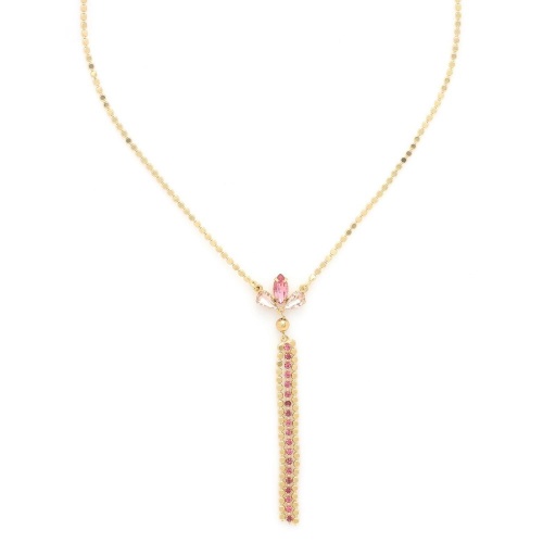 Колье Franck Herval, Irene, с кристаллами Swarovski, FH24.2-15-64173 золотистый фото 4
