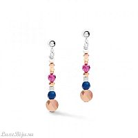 Серьги Coeur de Lion Multicolor Ethno 5035/21-1579