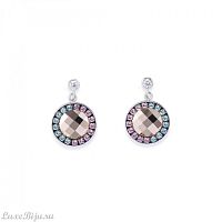 Серьги Coeur de Lion Rose Turquoise 4954/21-1906